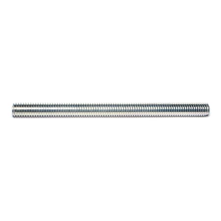 Midwest Fastener Fully Threaded Rod, 7/16"-14, Zinc Plated Finish, 5 PK 76965
